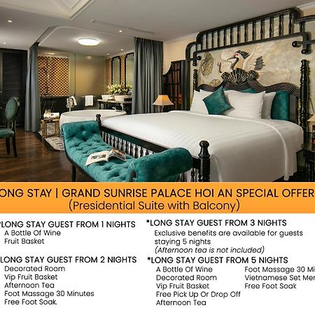 Grand Sunrise Palace Hoi An- A Luxury Indochine Hotel & Spa 外观 照片