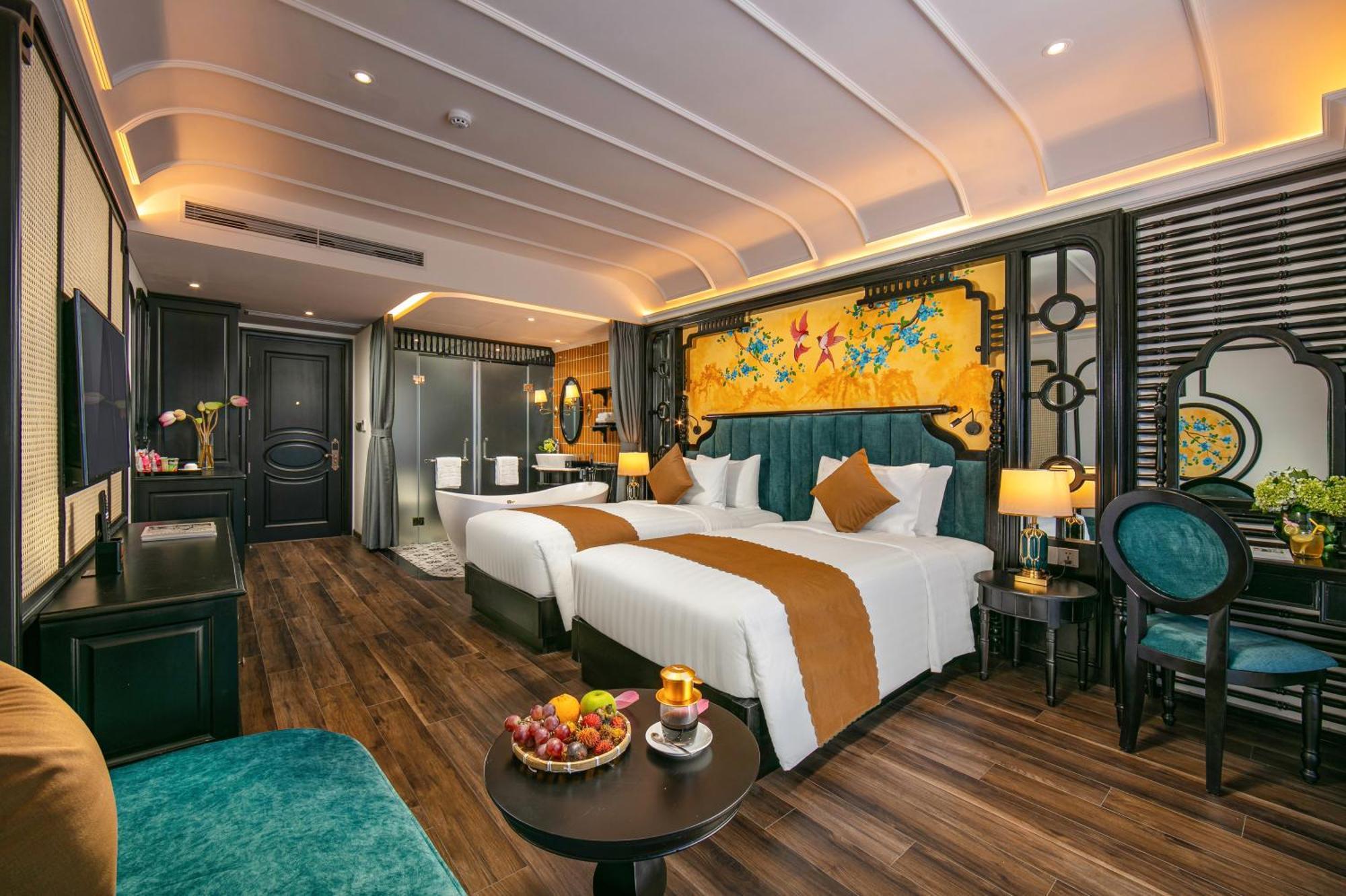 Grand Sunrise Palace Hoi An- A Luxury Indochine Hotel & Spa 外观 照片 Deluxe Suite